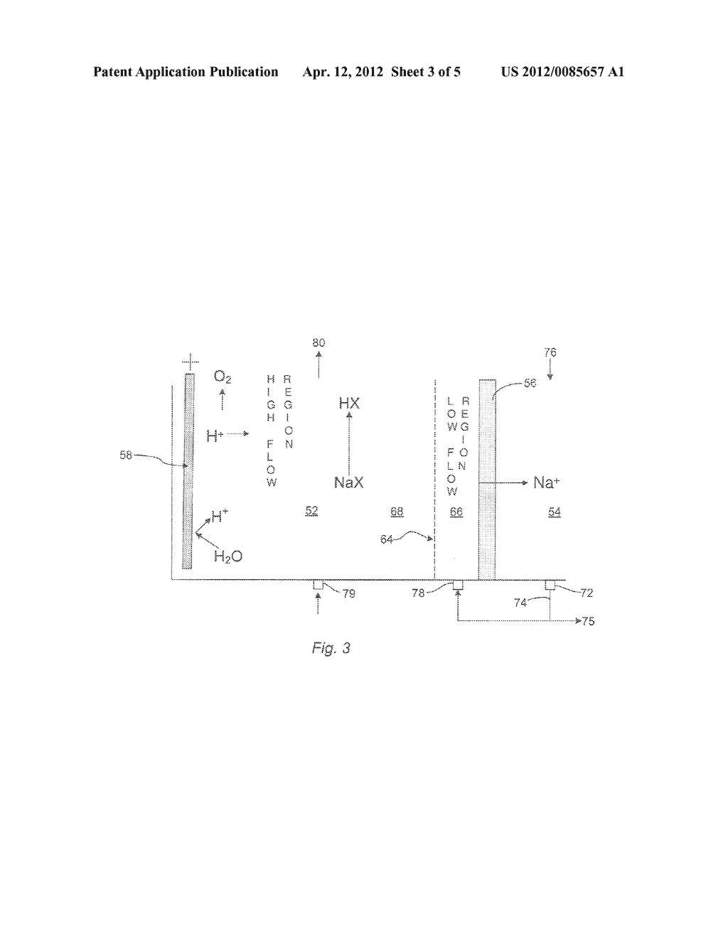 CHEMICAL SYSTEMS AND METHODS FOR OPERATING AN ELECTROCHEMICAL CELL WITH AN     ACIDIC ANOLYTE - diagram, schematic, and image 04