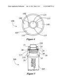 Disposable toothpaste dispenser cover diagram and image