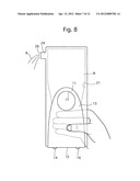 HOLDER FOR FLEXIBLE POUCH CONTAINER diagram and image