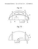 HOLDER FOR FLEXIBLE POUCH CONTAINER diagram and image