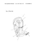 BACKPACK WITH SHOULDER STRAP HEIGHT ADJUSTMENT UNIT diagram and image