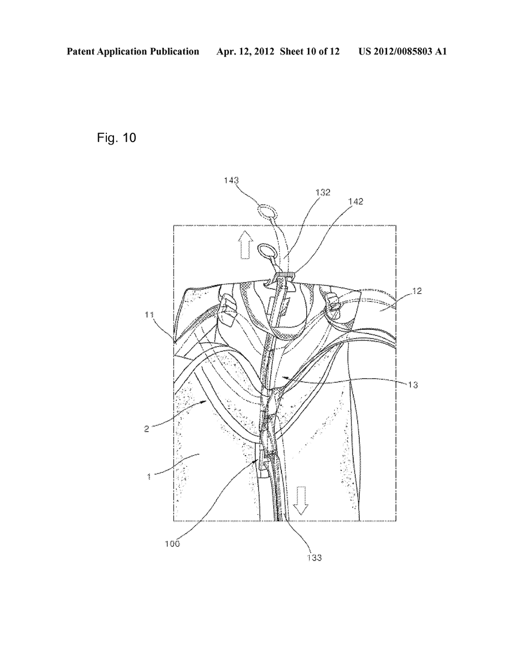 BACKPACK WITH SHOULDER STRAP HEIGHT ADJUSTMENT UNIT - diagram, schematic, and image 11