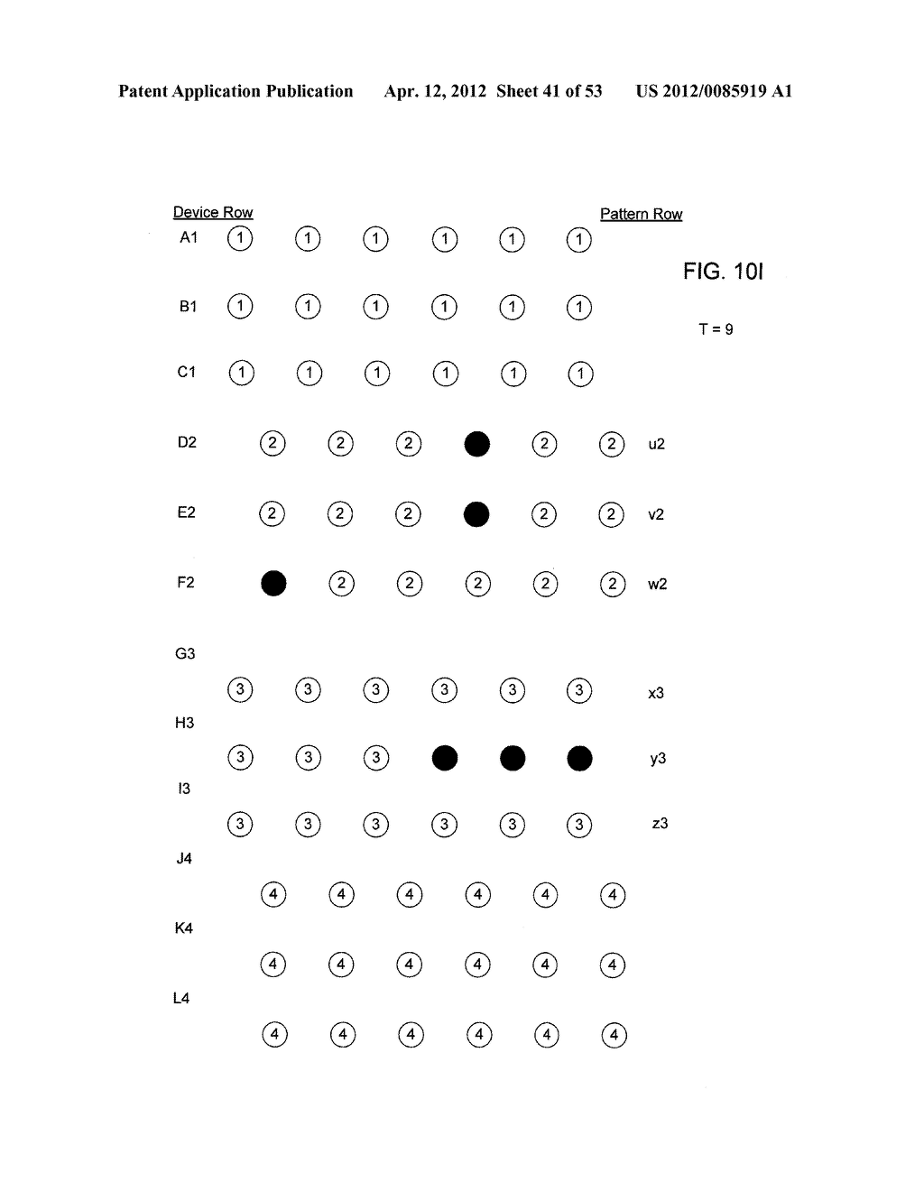 APPARATUS AND METHODS FOR PATTERN GENERATION - diagram, schematic, and image 42