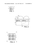 FILTERING MATRIX STRUCTURE, ASSOCIATED IMAGE SENSOR AND 3D MAPPING DEVICE diagram and image