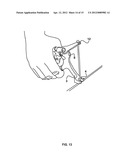 String Loop Tensioning Pliers Device and Method of Use diagram and image