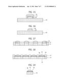 LIGHT-EMITTING DIODE HAVING A WAVELENGTH CONVERSION MATERIAL LAYER, AND     METHOD FOR FABRICATING SAME diagram and image