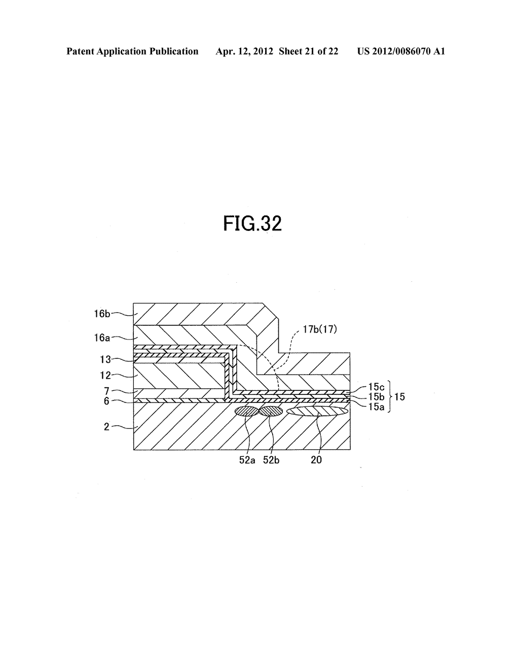 FABRICATION METHOD AND STRUCTURE OF SEMICONDUCTOR NON-VOLATILE MEMORY     DEVICE - diagram, schematic, and image 22