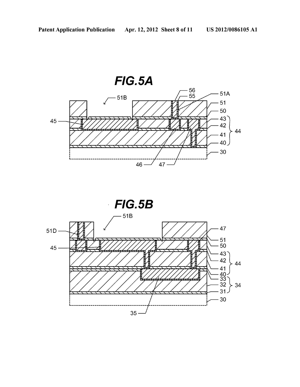 SEMICONDUCTOR DEVICE HAVING CAPACITOR CAPABLE OF REDUCING ADDITIONAL     PROCESSES AND ITS MANUFACTURE METHOD - diagram, schematic, and image 09