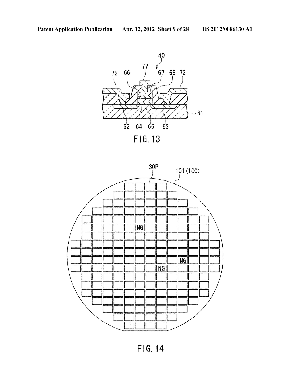 LAYERED CHIP PACKAGE AND METHOD OF MANUFACTURING SAME - diagram, schematic, and image 10