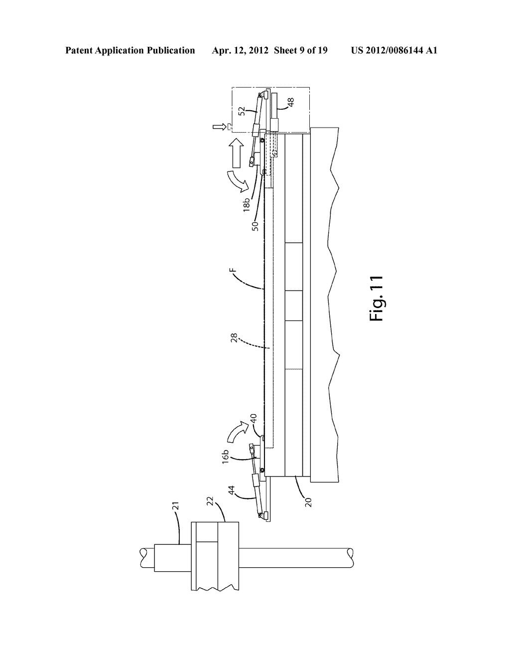 APPARATUS AND METHOD FOR MANUFACTURING A LOAD BEARING FABRIC SURFACE - diagram, schematic, and image 10