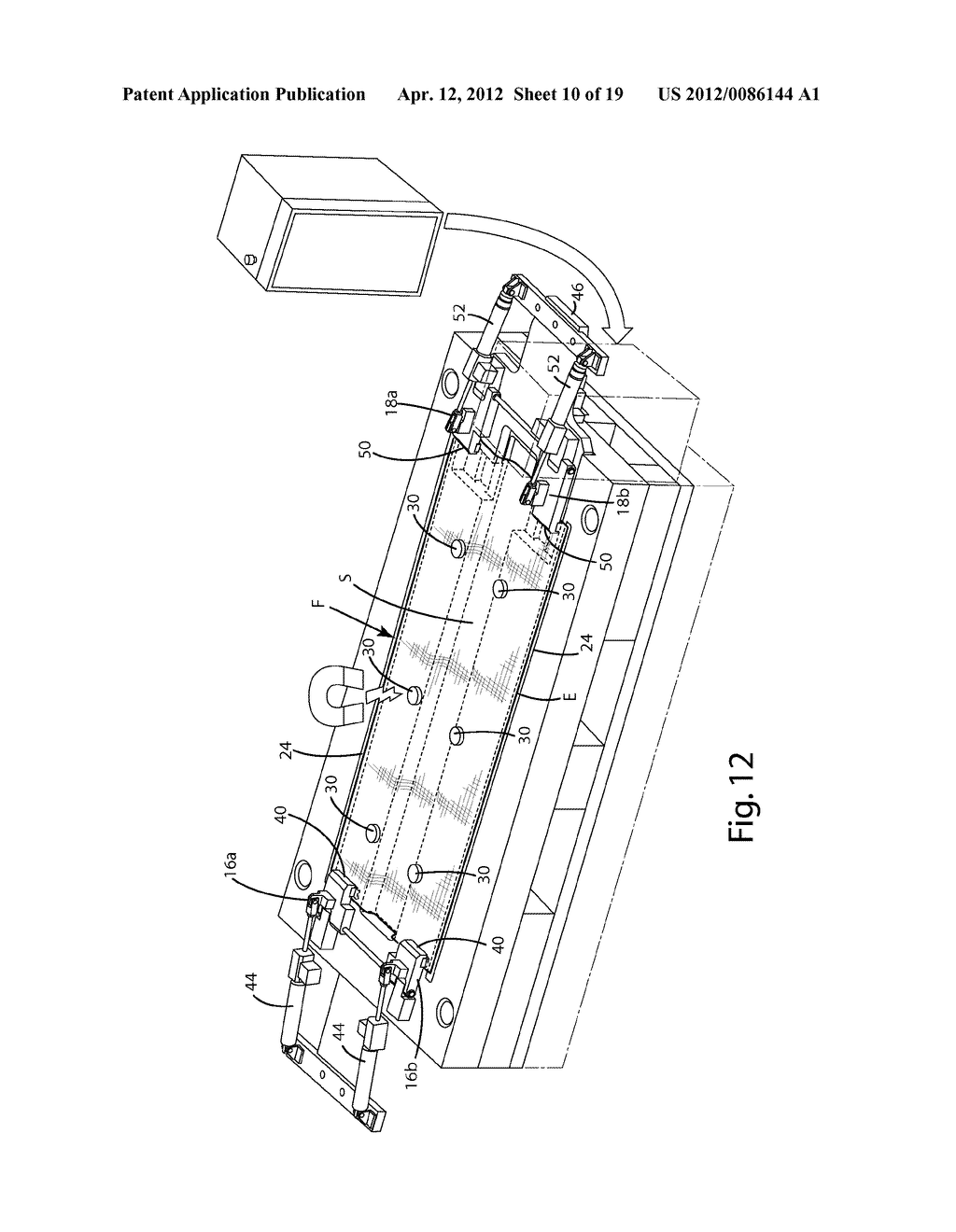 APPARATUS AND METHOD FOR MANUFACTURING A LOAD BEARING FABRIC SURFACE - diagram, schematic, and image 11