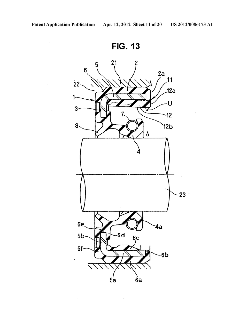 Oil seal - diagram, schematic, and image 12