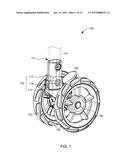 Wheel Assembly for an Infant Carrier Apparatus diagram and image