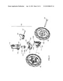 Wheel Assembly for an Infant Carrier Apparatus diagram and image