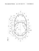 FRONT VEHICLE BODY STRUCTURE diagram and image