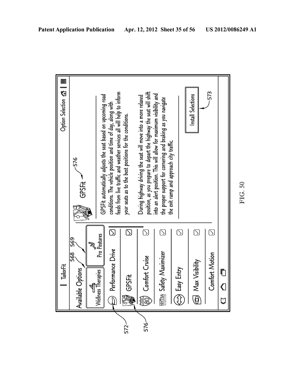 System, Methodologies, and Components Acquiring, Analyzing, and Using     Occupant Body Specifications for Improved Seating Structures and     Environment Configuration - diagram, schematic, and image 36