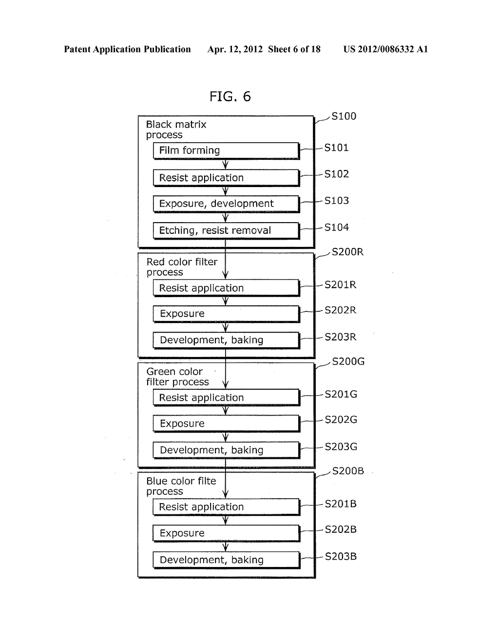 MULTICOLOR LIGHT-EMITTING ORGANIC EL DISPLAY DEVICE AND METHOD OF     MANUFACTURING MULTICOLOR LIGHT-EMITTING ORGANIC EL DISPLAY DEVICE - diagram, schematic, and image 07