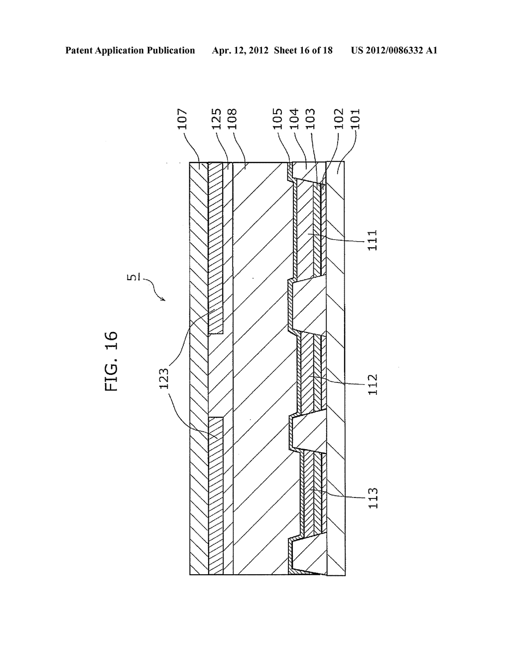 MULTICOLOR LIGHT-EMITTING ORGANIC EL DISPLAY DEVICE AND METHOD OF     MANUFACTURING MULTICOLOR LIGHT-EMITTING ORGANIC EL DISPLAY DEVICE - diagram, schematic, and image 17