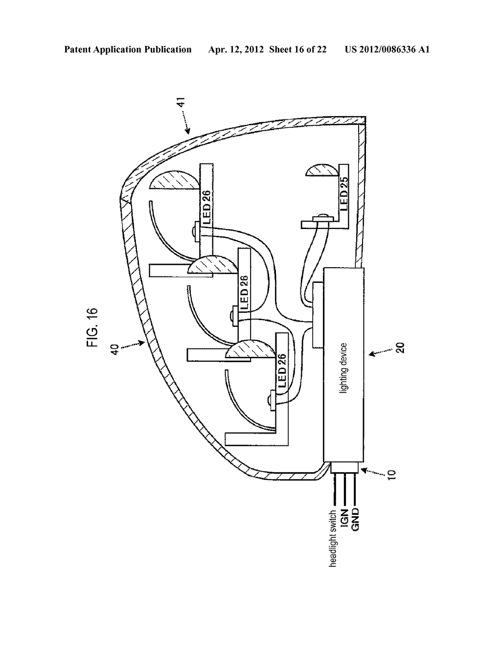 POWER CONVERTER AND VEHICLE LIGHTING DEVICE, VEHICLE HEADLIGHT AND VEHICLE     USING POWER CONVERTER - diagram, schematic, and image 17
