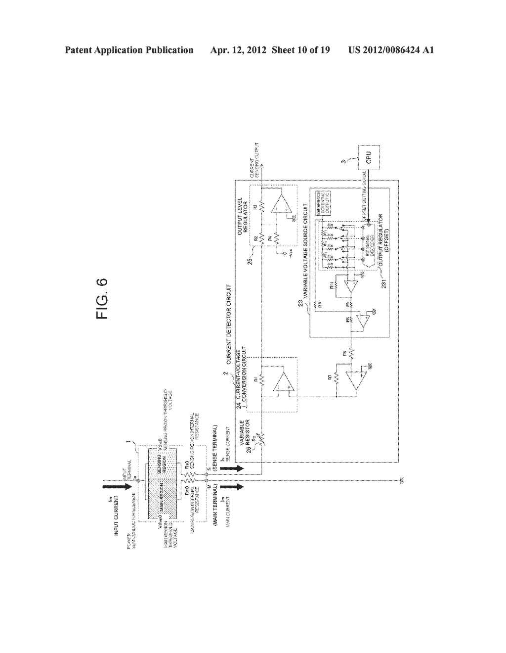 POWER SEMICONDUCTOR DEVICE CURRENT DETECTOR CIRCUIT AND DETECTION METHOD - diagram, schematic, and image 11