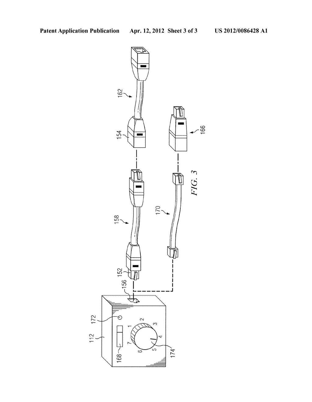 Identifying a Cable Path Using Light Emitting Diodes - diagram, schematic, and image 04