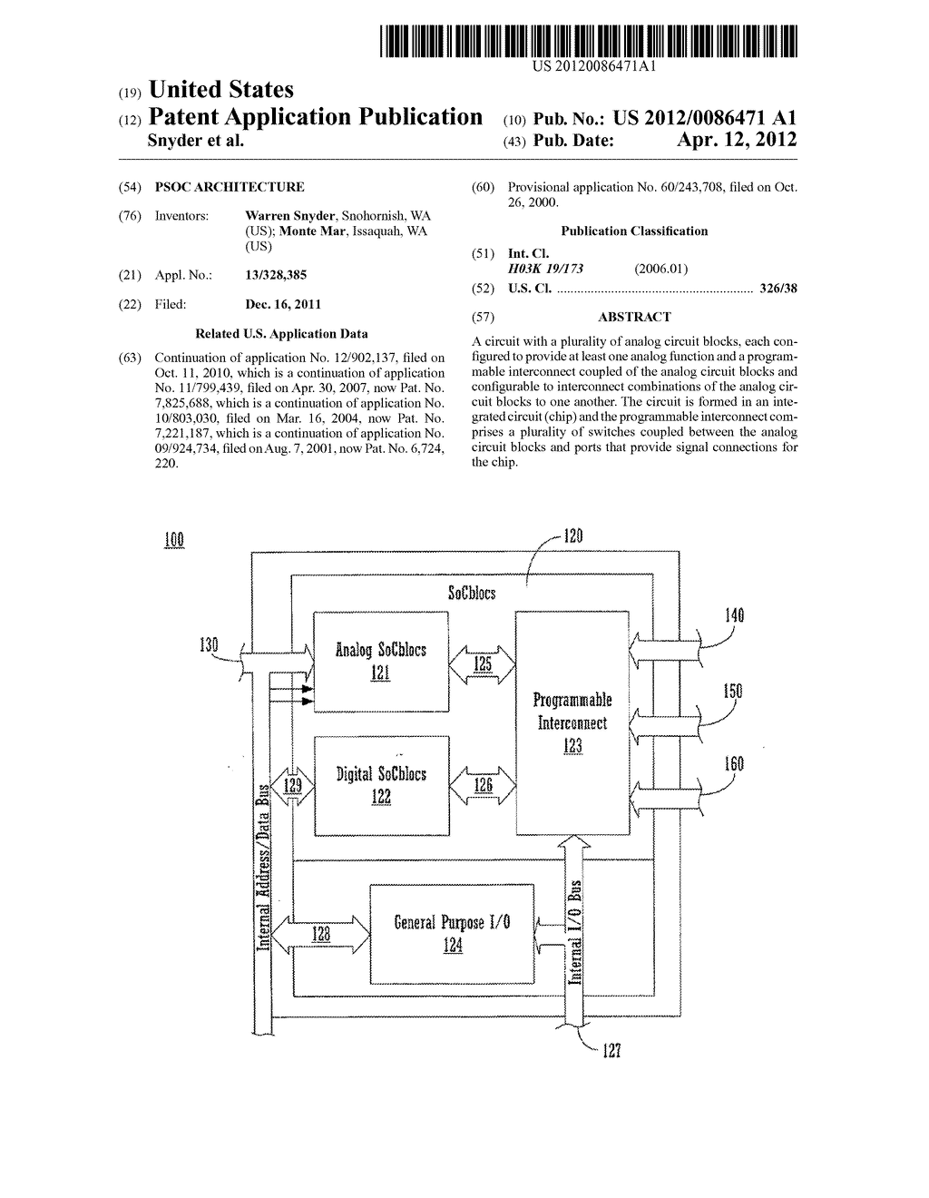 PSOC ARCHITECTURE - diagram, schematic, and image 01