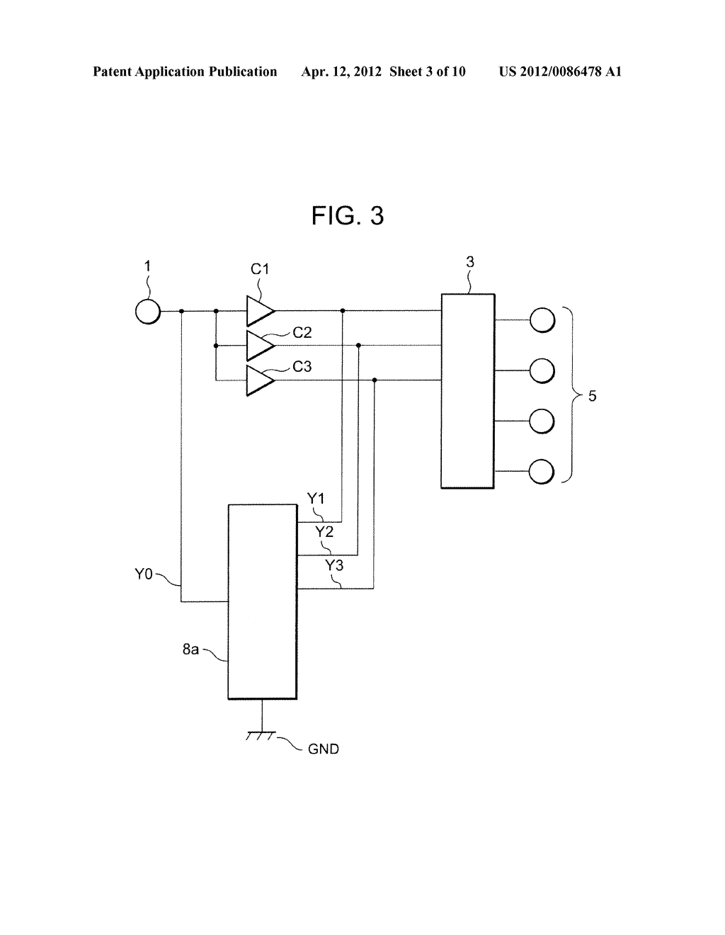 SEMICONDUCTOR DEVICE INCLUDING A TEST CIRCUIT OF A MULTIVALUED LOGIC     CIRCUIT HAVING AN IMPEDANCE CONTROL - diagram, schematic, and image 04