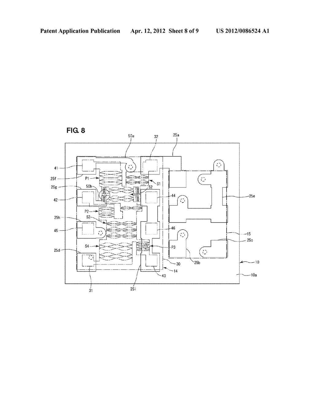 SURFACE ACOUSTIC WAVE FILTER DEVICE - diagram, schematic, and image 09