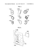 Multipole magnet for holding items to clothing diagram and image