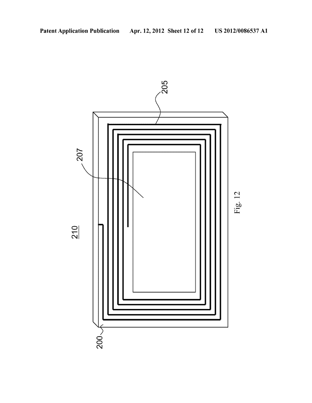 PLANAR COIL AND METHOD OF MAKING THE SAME - diagram, schematic, and image 13