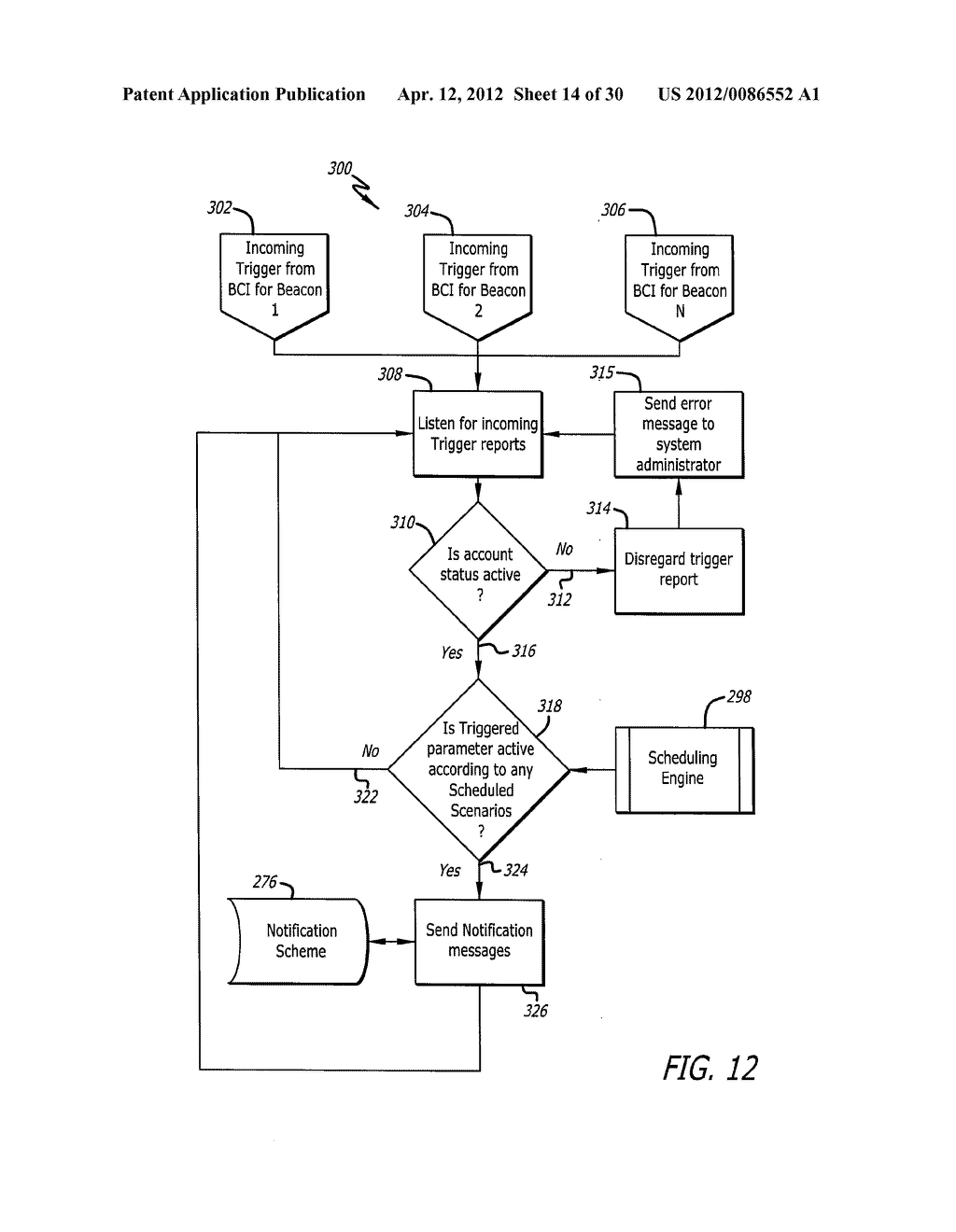 SYSTEM FOR, AND METHOD OF, MONITORING THE MOVEMENT OF MOBILE ITEMS - diagram, schematic, and image 15