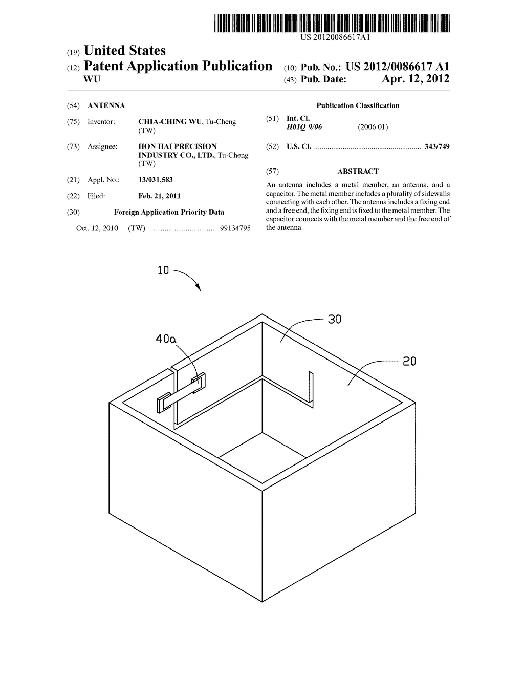 ANTENNA - diagram, schematic, and image 01