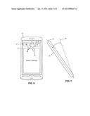 ELECTRONIC DEVICE HAVING MOVEMENT-BASED USER INPUT AND METHOD diagram and image