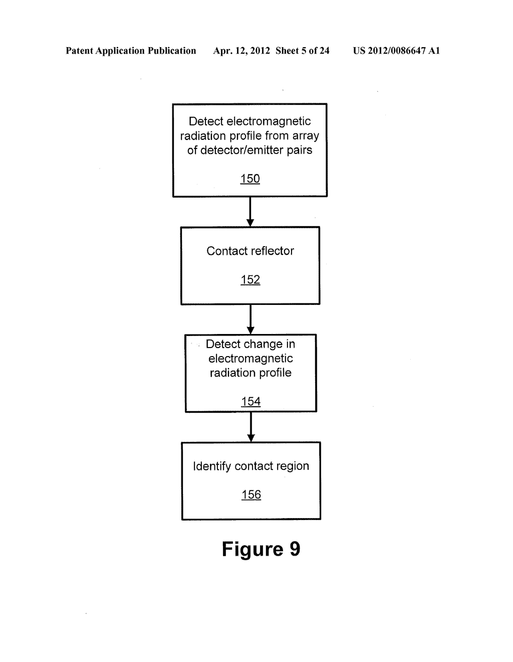 Displays for Electronic Devices that Detect and Respond to the Contour     and/or Height Profile of User Input Objects - diagram, schematic, and image 06