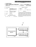 TOUCH PANEL diagram and image