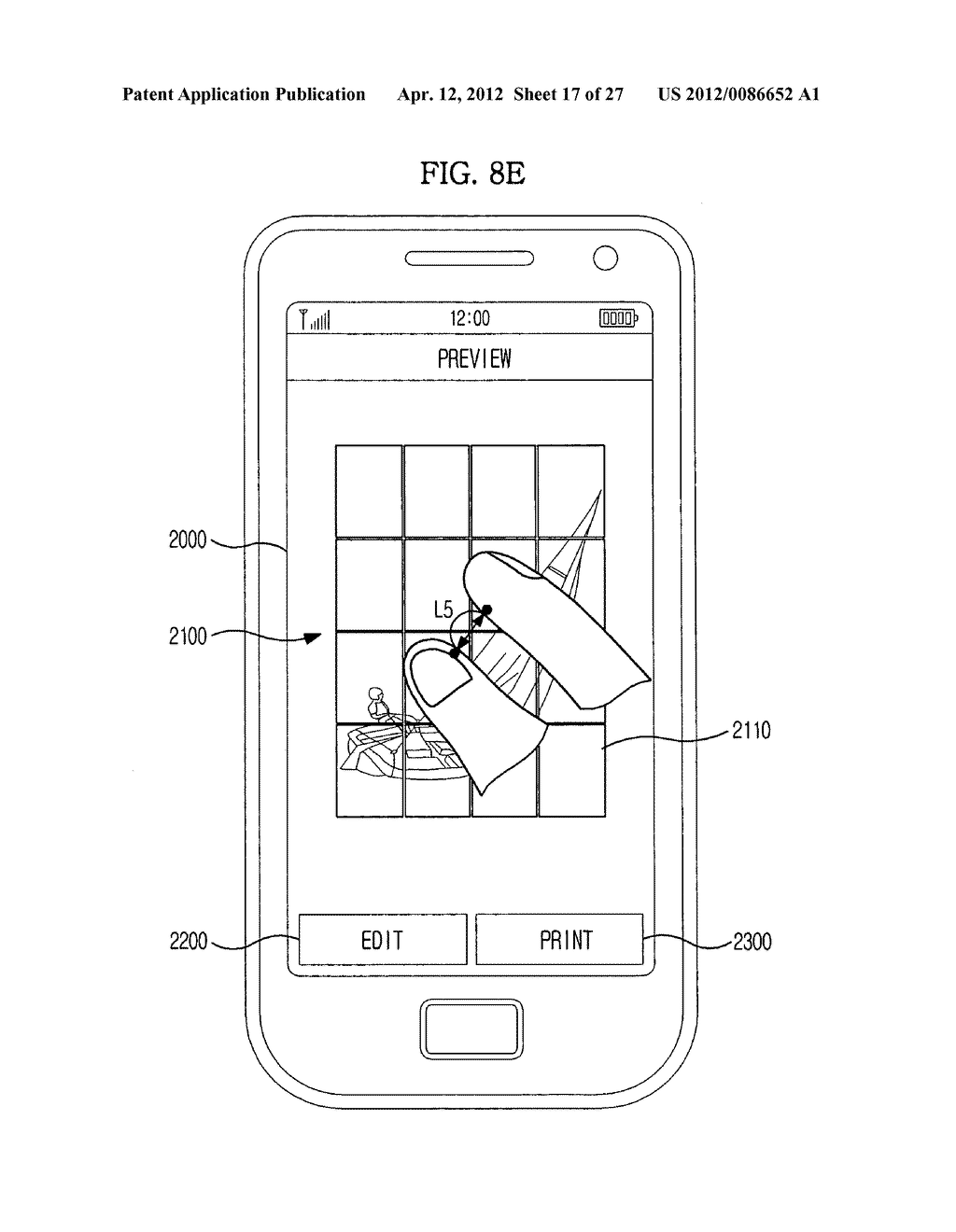 Printing option display method and printing option display apparatus - diagram, schematic, and image 18