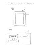 ELECTRONIC DEVICE, GESTURE PROCESSING METHOD AND GESTURE PROCESSING     PROGRAM diagram and image