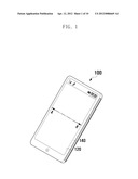 SLIM TYPE TOUCH PANEL AND MOBILE TERMINAL INCLUDING THE SAME diagram and image