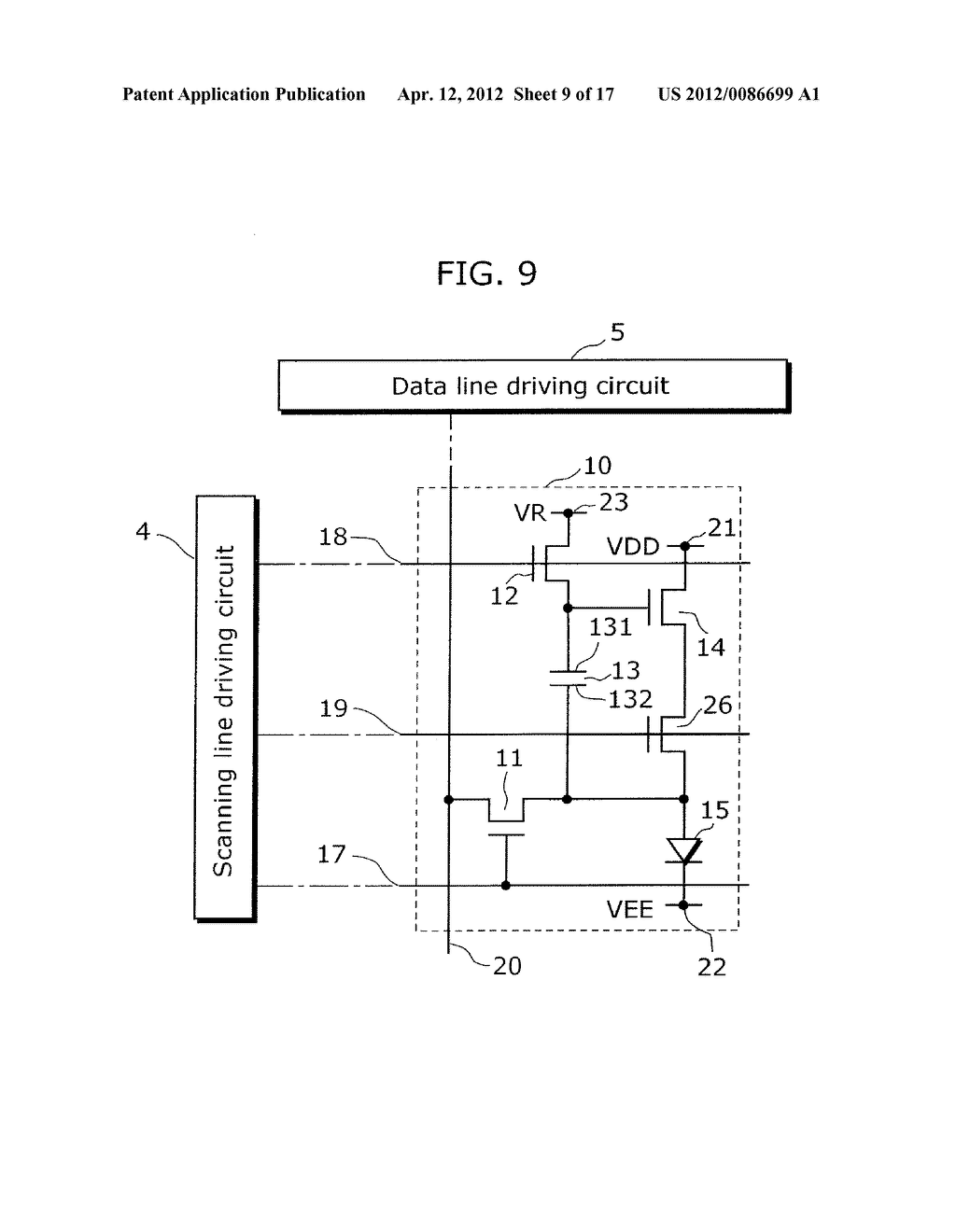 DISPLAY PANEL DEVICE AND CONTROL METHOD THEREOF - diagram, schematic, and image 10