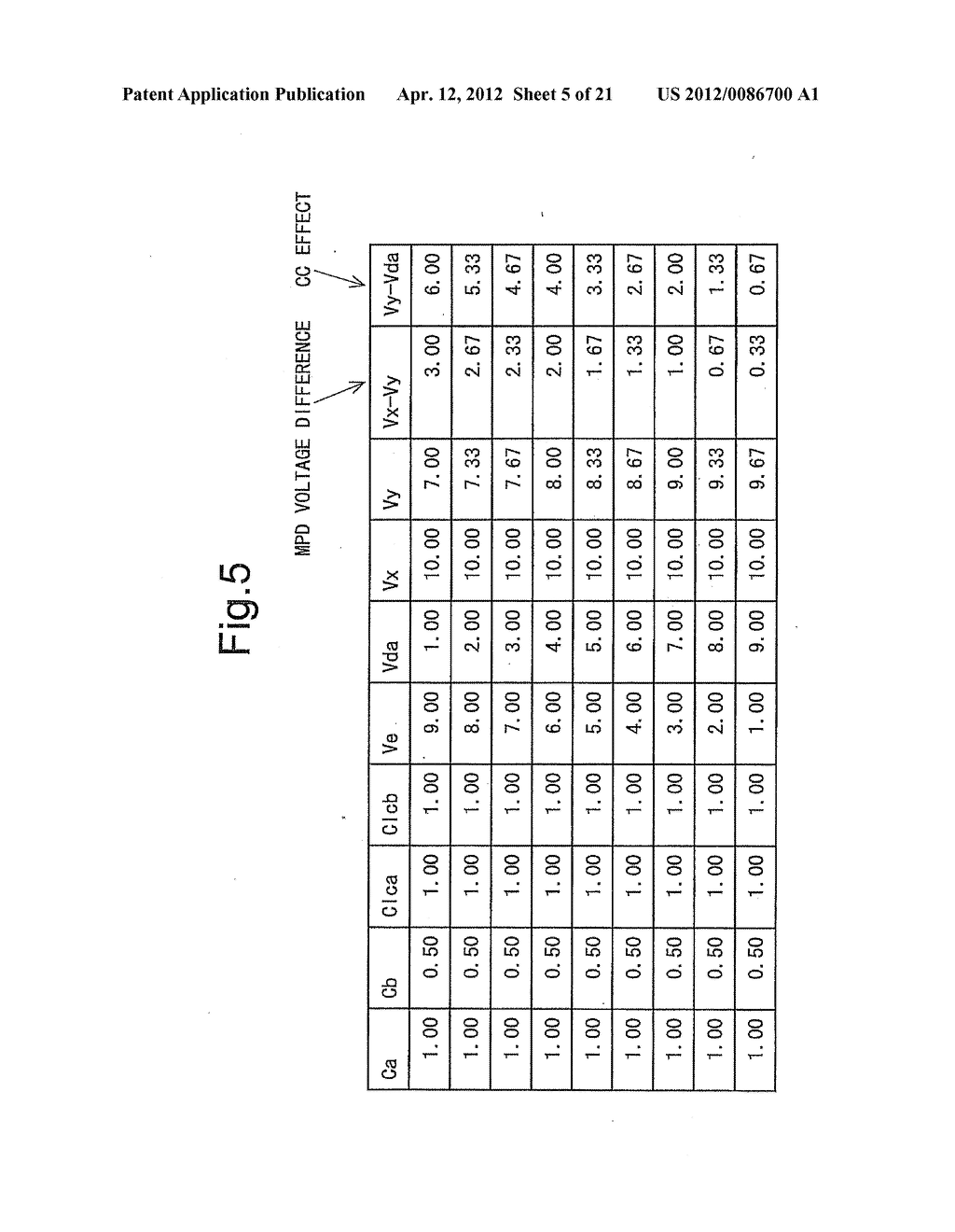 Display Device And Method For Driving Same - diagram, schematic, and image 06