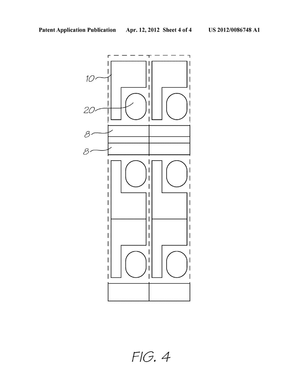 PRINTHEAD HAVING MIRRORED ROWS OF PRINT NOZZLES - diagram, schematic, and image 05