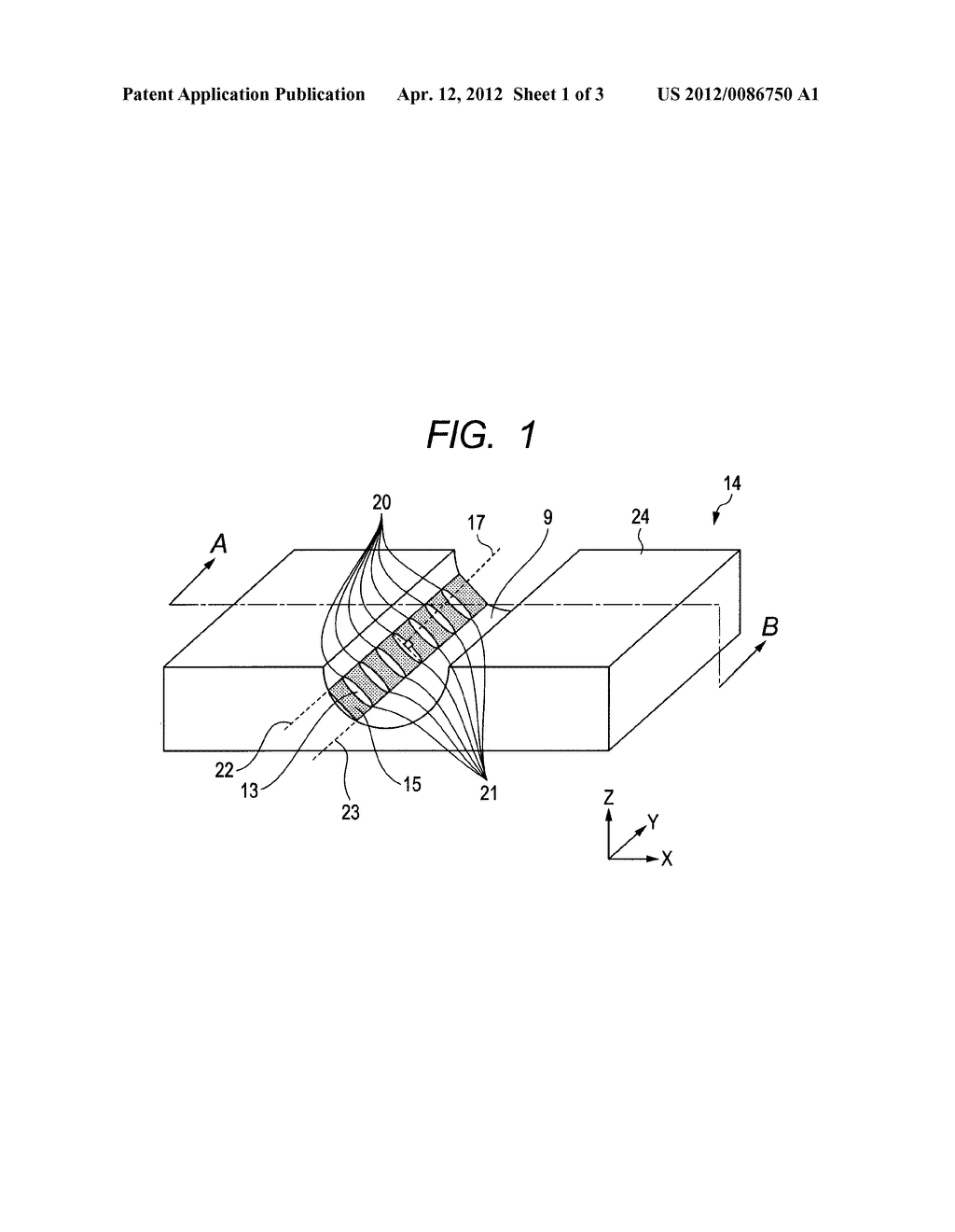 INK JET RECORDING HEAD AND METHOD OF PRODUCING INK JET RECORDING HEAD - diagram, schematic, and image 02