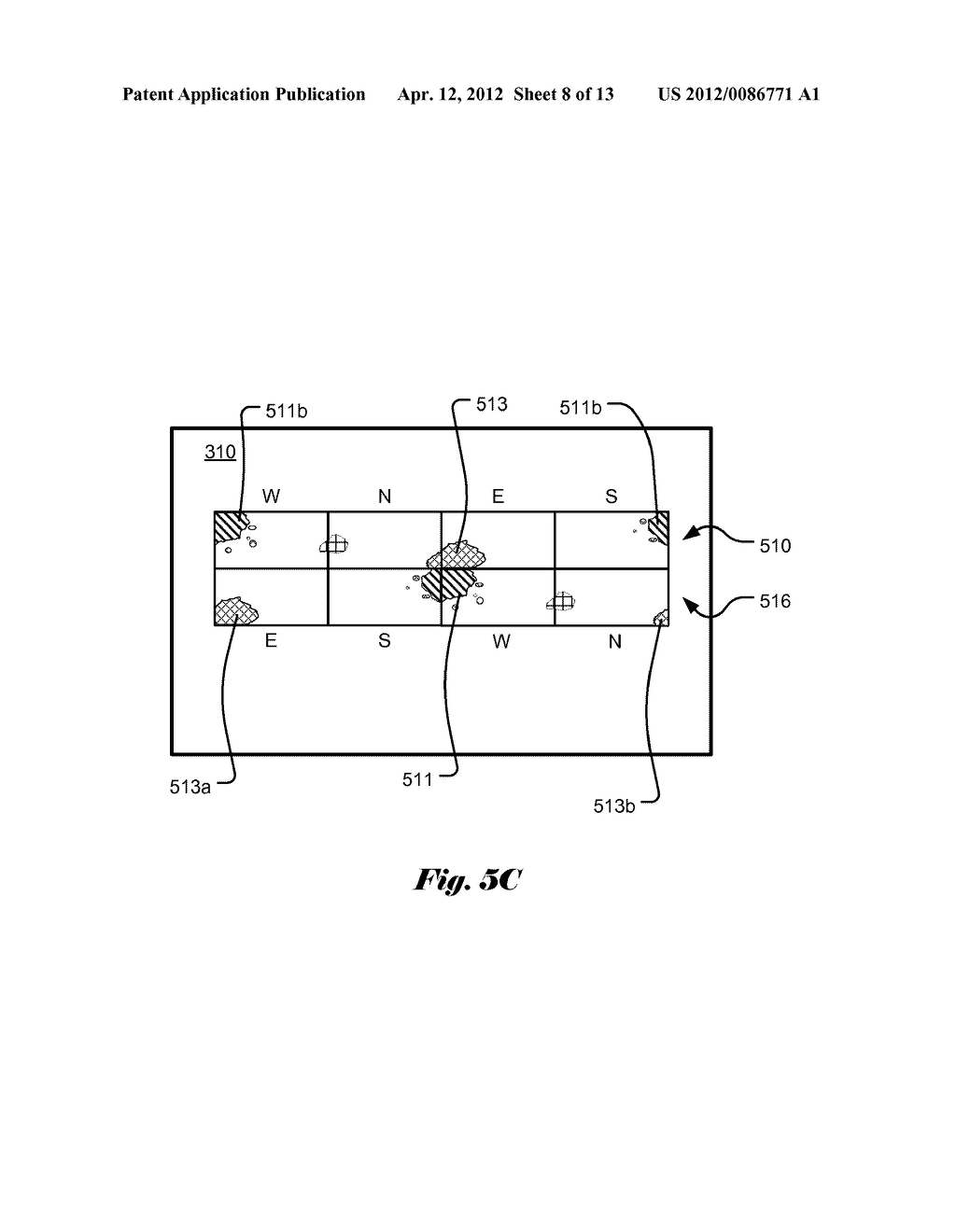 SYSTEM AND METHOD FOR DISPLAY OF PANORAMIC CAPSULE IMAGES - diagram, schematic, and image 09