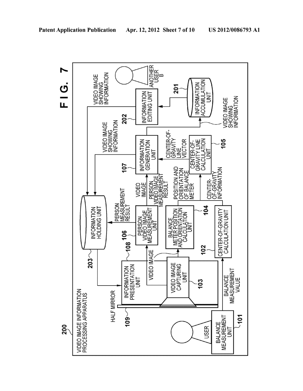 VIDEO IMAGE INFORMATION PROCESSING APPARATUS AND VIDEO IMAGE INFORMATION     PROCESSING METHOD - diagram, schematic, and image 08