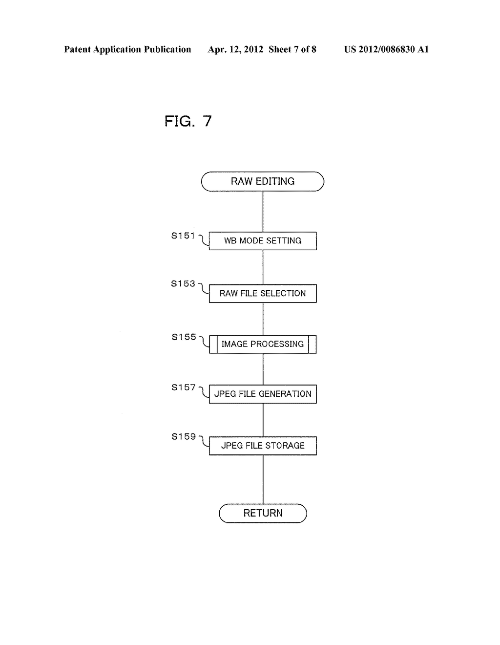 IMAGE PROCESSING DEVICE, WHITE BALANCE CORRECTION METHOD, AND IMAGING     DEVICE - diagram, schematic, and image 08