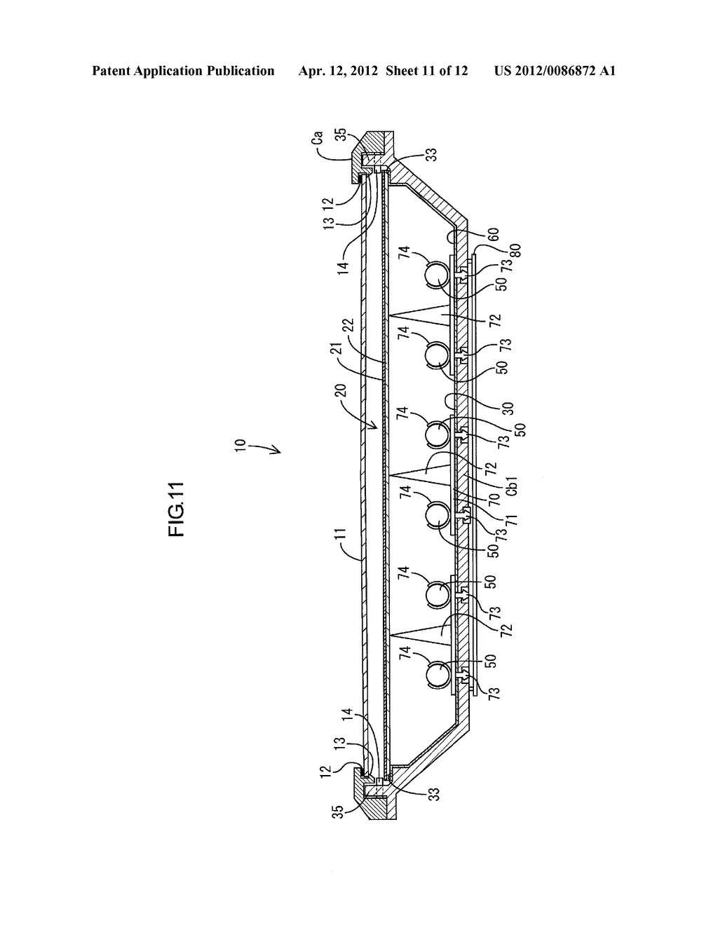 DISPLAY DEVICE AND TELEVISION RECEIVER - diagram, schematic, and image 12