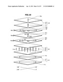 VERTICAL ALIGNMENT TYPE LIQUID CRYSTAL DISPLAY DEVICE WITH VIEWING ANGLE     CHARACTERISTICS IMPROVED BY DISPOSING OPTICAL PLATES diagram and image