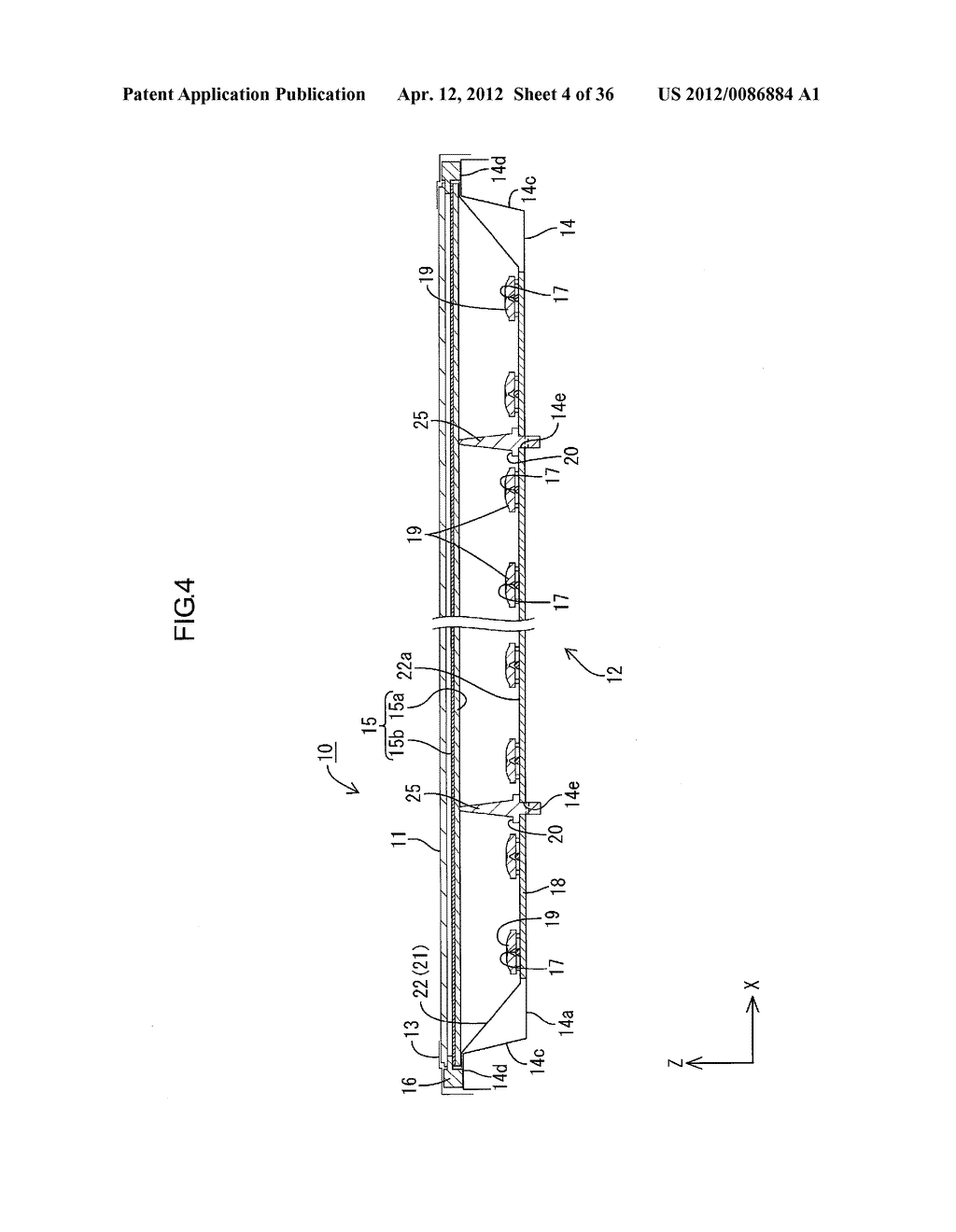 LIGHTING DEVICE, DISPLAY DEVICE AND TELEVISION RECEIVER - diagram, schematic, and image 05