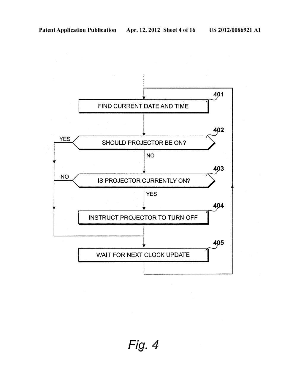 Turning Off a Projector - diagram, schematic, and image 05