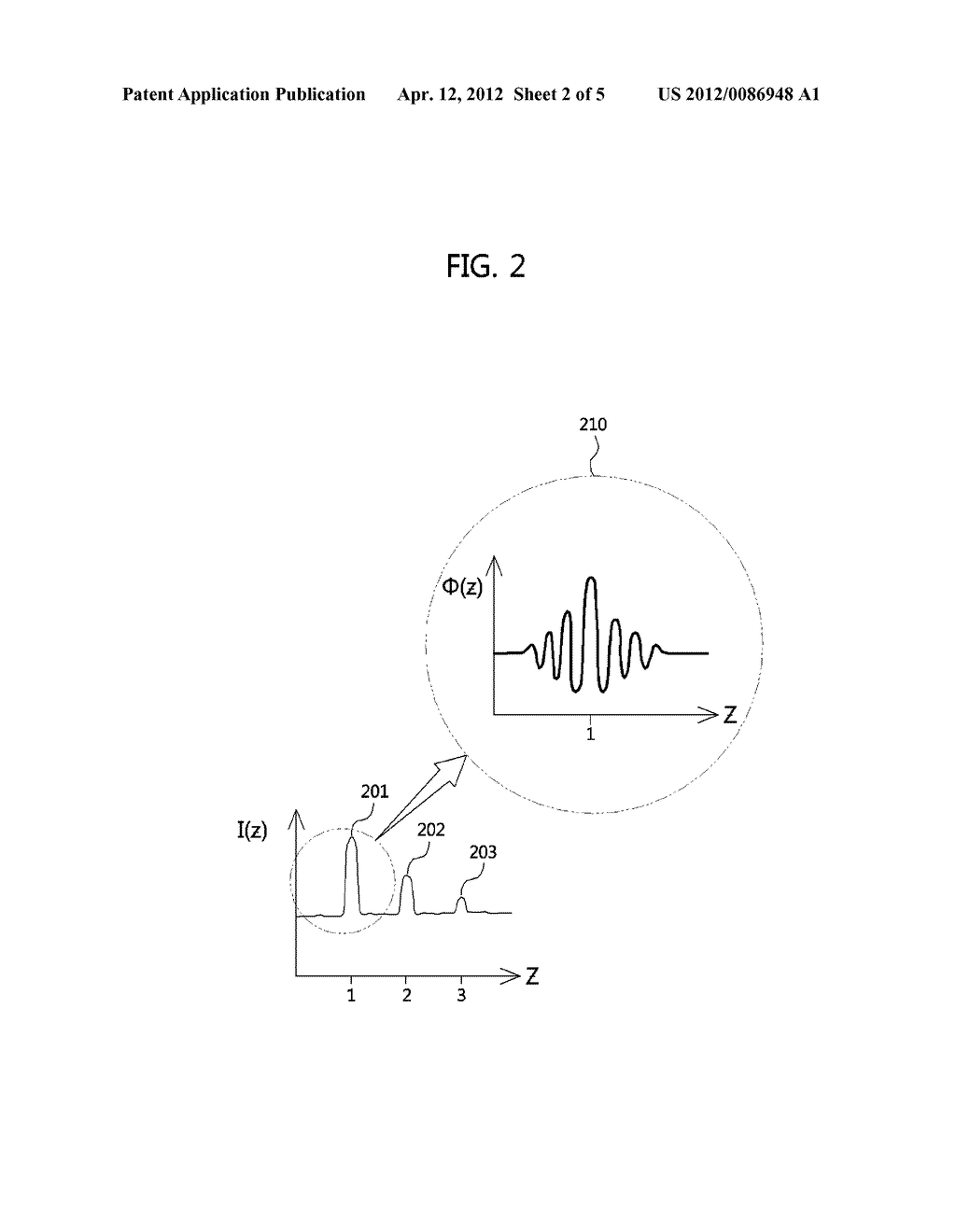 OPTICAL COHERENCE TOMOGRAPHY APPARATUS FOR ENHANCED AXIAL CONTRAST AND     REFERENCE MIRROR HAVING MULTIPLE PLANES FOR THE SAME - diagram, schematic, and image 03